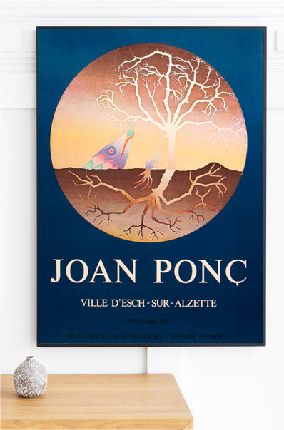 Joan Ponç  - Original Artist Poster 1978