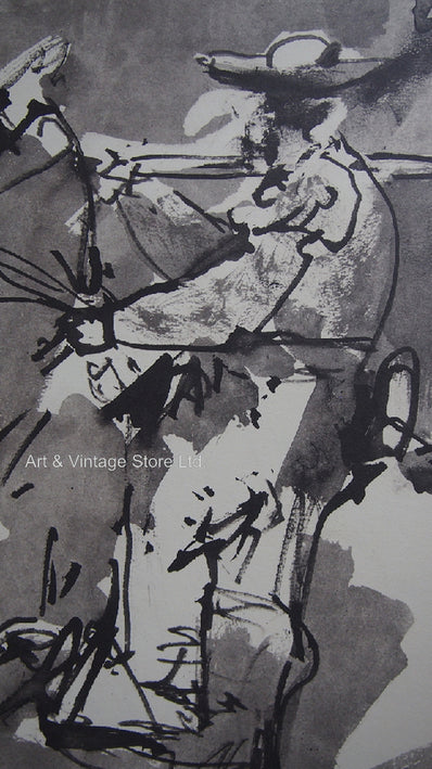 Pablo Picasso - Original Lithograph 1961 - Toro Y Toros