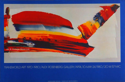 Paul Jenkins - Original Artist Poster 1980