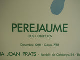 Perjaume - Original Artist Poster 1981
