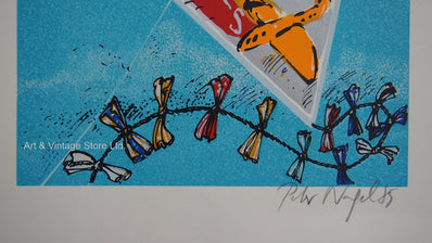 Peter Nagel - Original Serigraph 1985 - Collectible Art