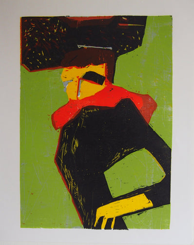 Peter Zaumseil - Original Woodcut