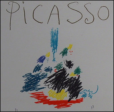 Pablo Picasso Vintage Print - Original Lithograph 1959