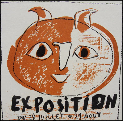 Pablo Picasso Vintage Print - Original Lithograph 1959