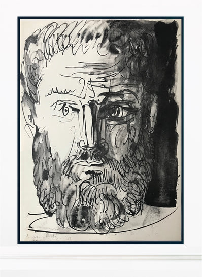 Pablo Picasso - Original Lithograph - En marge du Buffon 1957