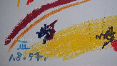 Pablo Picasso - Original Lithograph 1961 - Toro Y Toros