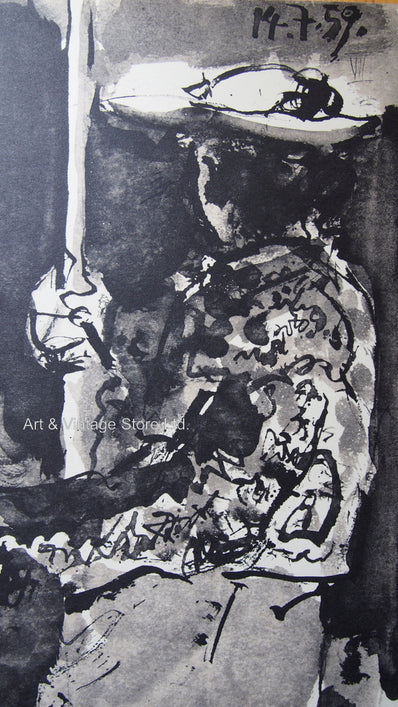 Pablo Picasso - Original Lithograph 1961 - Toro Y Toros