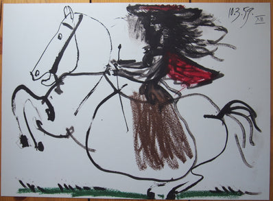 Pablo Picasso Original Lithograph 1961
