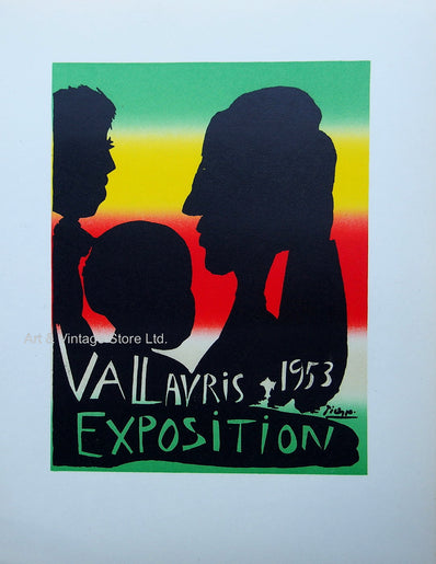 Pablo Picasso Vintage Print - Original Lithograph 1959