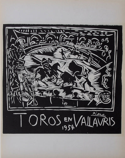Pablo Picasso Vintage Print - Original Lithograph 1959