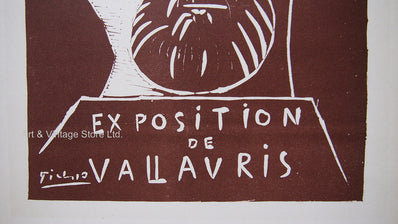 Pablo Picasso Vintage Print - Original Lithograph 1959