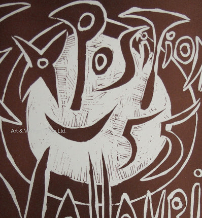 Pablo Picasso Vintage Print - Original Lithograph 1959