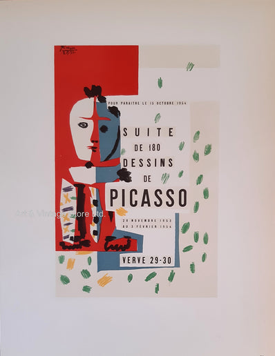 Pablo Picasso Vintage Print - Original Lithograph 1959