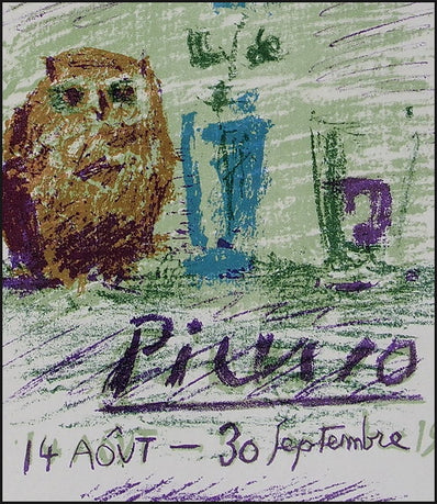 Pablo Picasso Vintage Print - Original Lithograph 1959