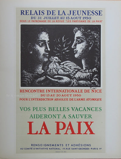 Pablo Picasso - Original Lithograph 1959