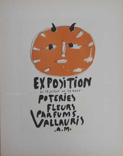 Pablo Picasso Vintage Print - Original Lithograph 1959