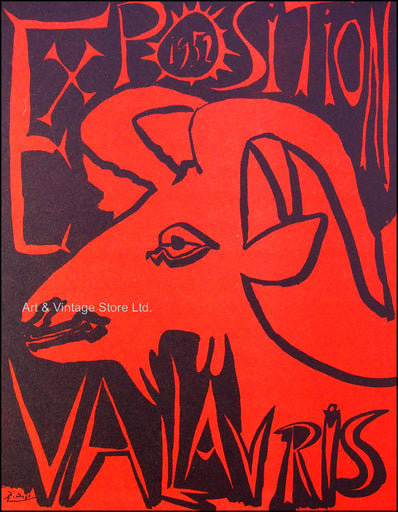 Pablo Picasso Vintage Print - Original Lithograph 1959