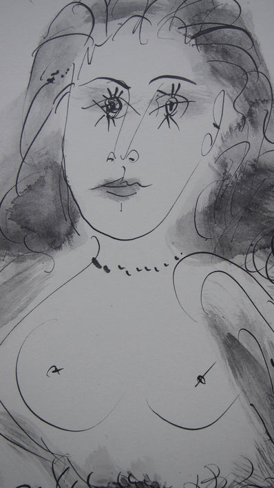 Pablo Picasso - Original Lithograph - En marge du Buffon 1957