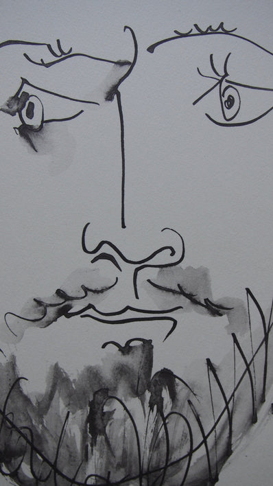 Pablo Picasso - Original Lithograph - En marge du Buffon 1957