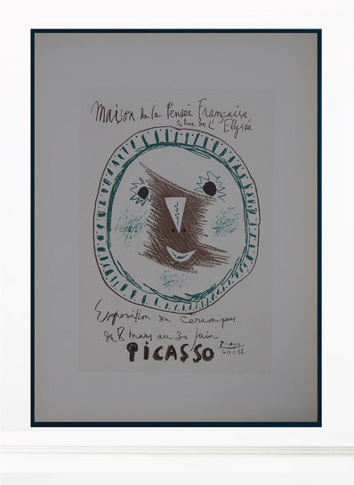 Pablo Picasso Vintage Print - Original Lithograph 1959