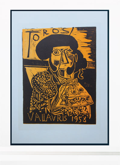 Pablo Picasso Vintage Print - Original Lithograph 1959