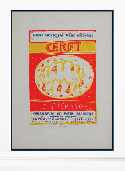 Pablo Picasso Vintage Print - Original Lithograph 1959