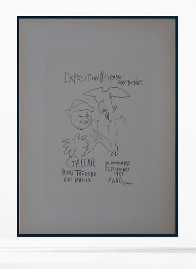 Pablo Picasso Vintage Print - Original Lithograph 1959