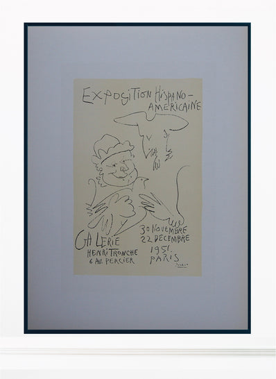 Pablo Picasso Vintage Print - Original Lithograph 1959