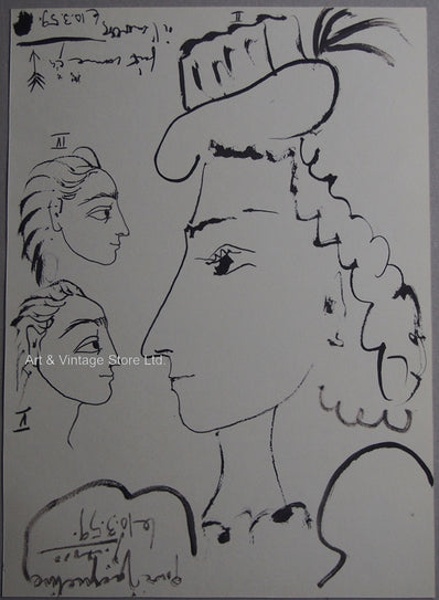 Pablo Picasso - Original Lithograph 1961 - Toro Y Toros