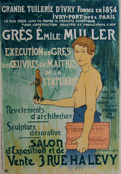 Maitres de L’Affiche 1897- Original stone Lithograph