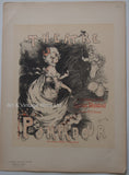 Emmanuel Barcet - Original Stone Lithograph 1898