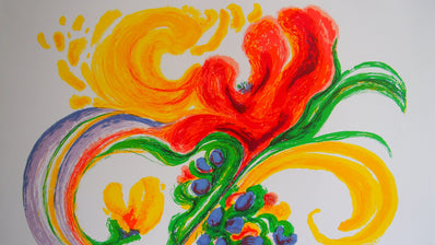 Ronald Julius Christensen - Vintage Hand Signed Lithograph