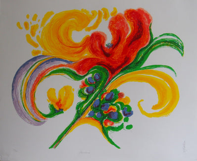 Ronald Julius Christensen - Vintage Hand Signed Lithograph