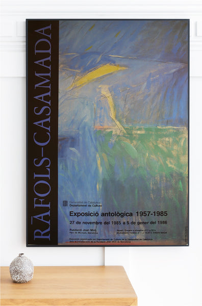 Ràfols-Casamada - Original Artist Poster 1986 – Art & Vintage Store Ltd