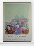 Renato Borsato - Original Venice Carnival Poster 1988