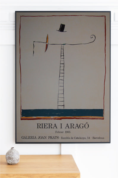 Riera i Aragó  - Original Artist Poster 1985