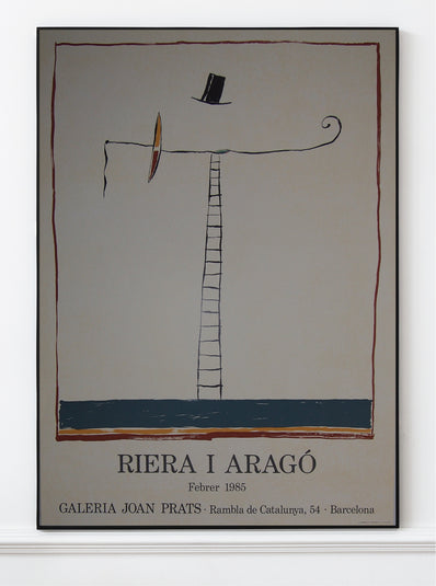 Riera i Aragó  - Original Artist Poster 1985