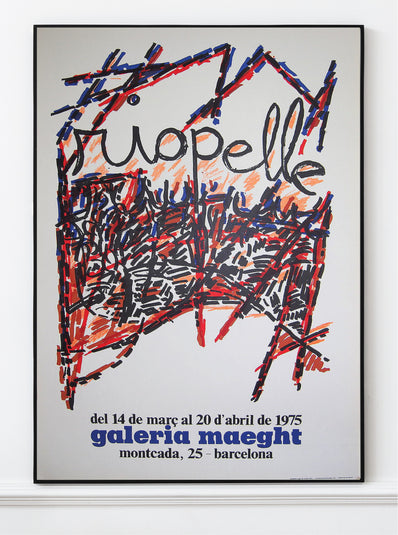 Jean-Paul Riopelle Original Artist Poster 1975
