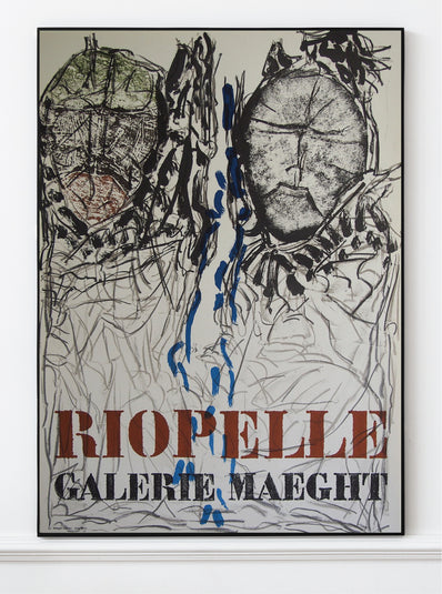 Jean-Paul Riopelle Original Artist Poster 1974