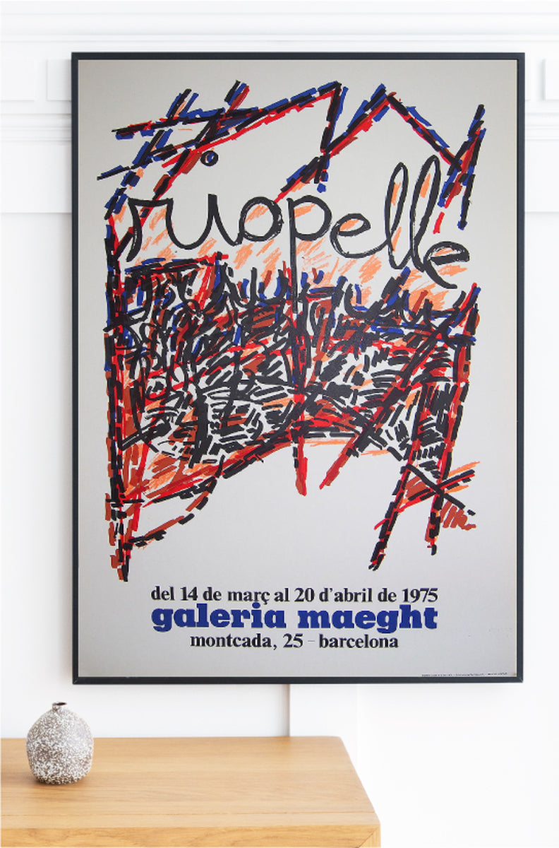 Jean-Paul Riopelle Original Artist Poster 1975 – Art & Vintage Store Ltd