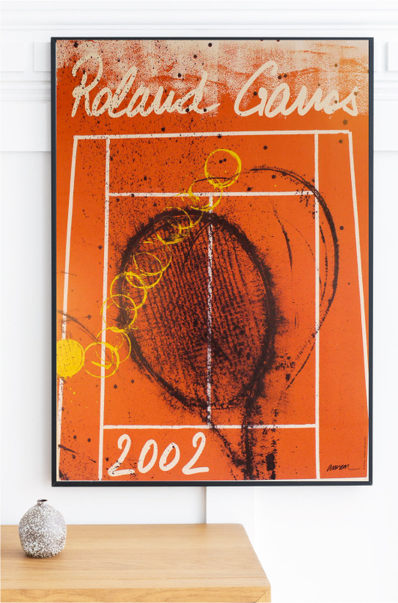 Roland Garros – Original Artist Poster 2002