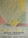 Ràfols-Casamada - Original Artist Poster 1979
