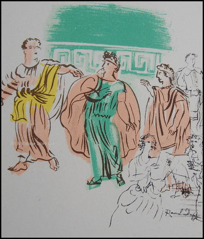 Raoul Dufy Vintage Print - Original Lithograph 1959