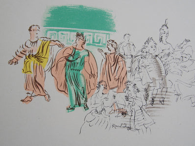Raoul Dufy Vintage Print - Original Lithograph 1959