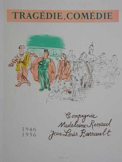Raoul Dufy Vintage Print - Original Lithograph 1959