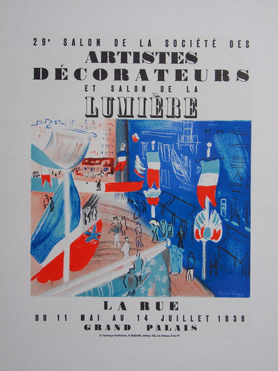 Raoul Dufy Vintage Print - Original Lithograph 1959
