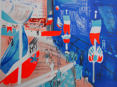 Raoul Dufy Vintage Print - Original Lithograph 1959