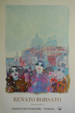 Renato Borsato - Original Venice Carnival Poster 1988