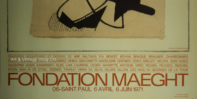Georges Braque - Original Poster 1971