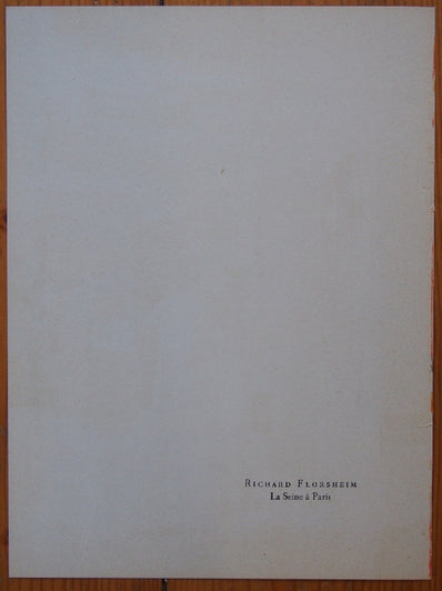 Richard Florsheim Vintage Print - Original Lithograph 1964